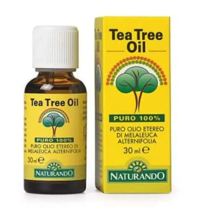 Naturando Tea Tree Oil Tea Tree Oil 30ml. Utilizare topică