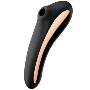 Satisfyer Air Pulse Dual Kiss Klitoris Stimulator - Schwarz