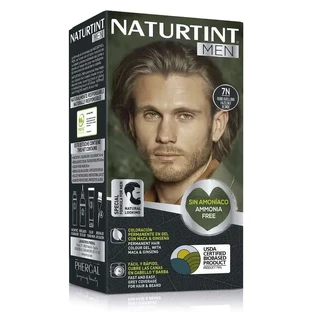 Naturtint Men Permanent Hair & Beard Color for Men 7N - Hazelnut Blonde