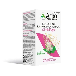 Arkopharma Arkocápsulas Cimicifuga, 60 capsules