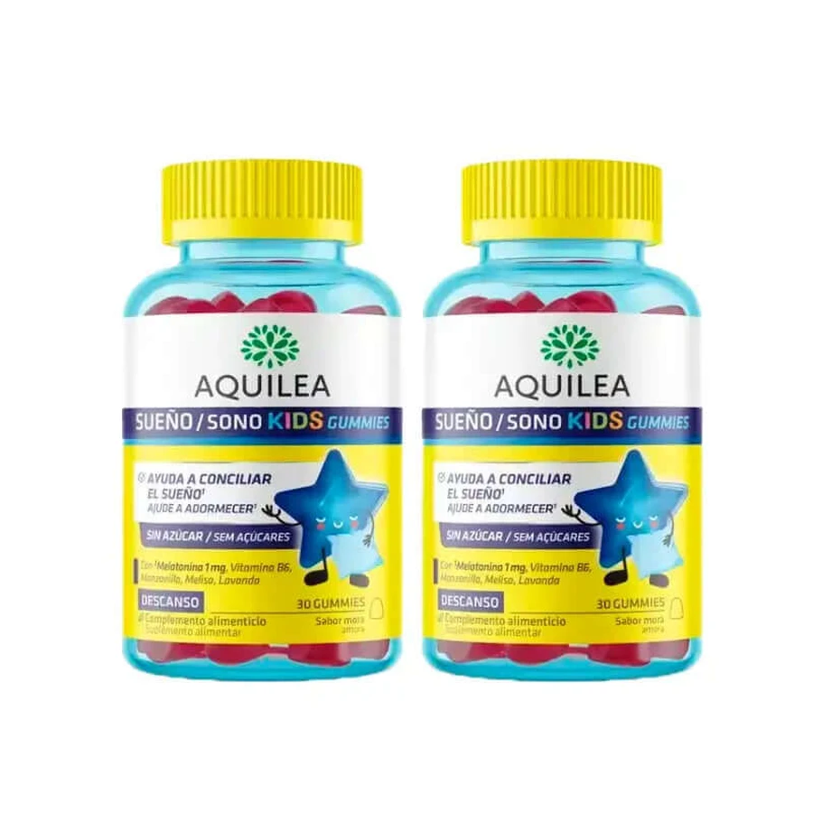 Aquilea Sleep Kids, paquet de 2 x 30 gommes