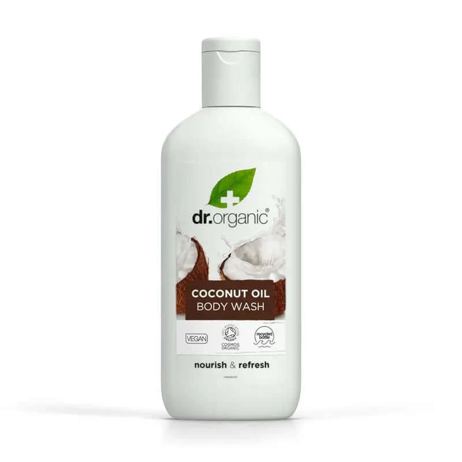 Dr.Organic Kokosnussöl Duschgel Trockene Haut, 250 ml