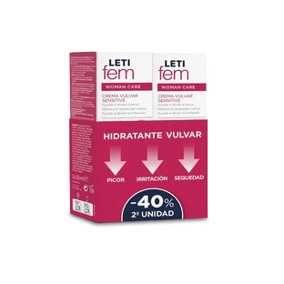 Letifem Sensitive Ltf ist Duplo Sensitive Creme 40% 2. Einheit