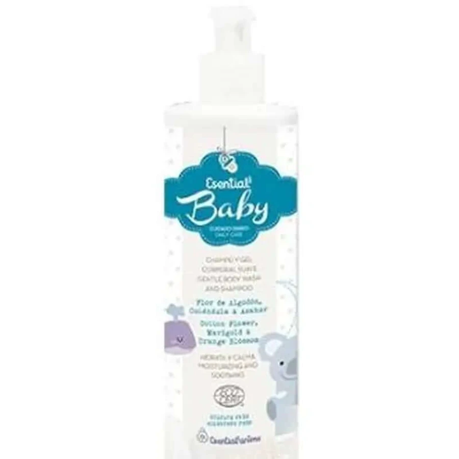 Esential Aroms Baby Sanftes Körper Shampoo & Körper Gel 300Ml