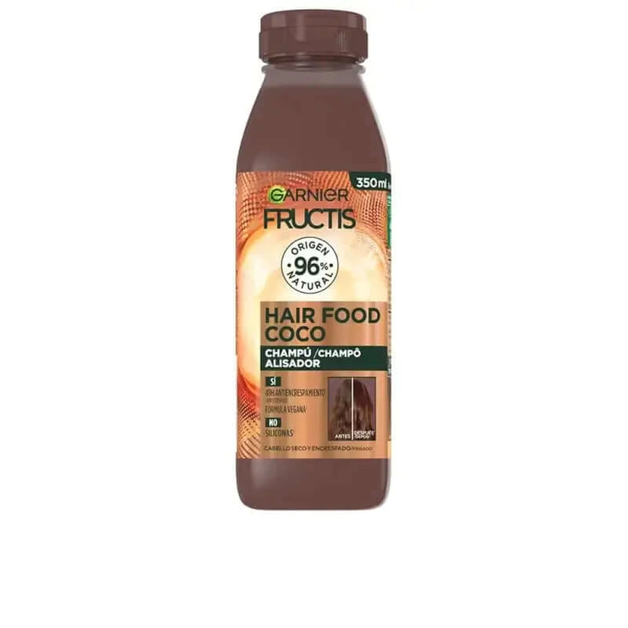 GarnierFructis Hair Food Kokos gladmakende shampoo 350 ml voor droog en pluizig haar
