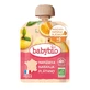 Babybio Pouche Apfel-Orange-Orange-Banane Bio , 90 g