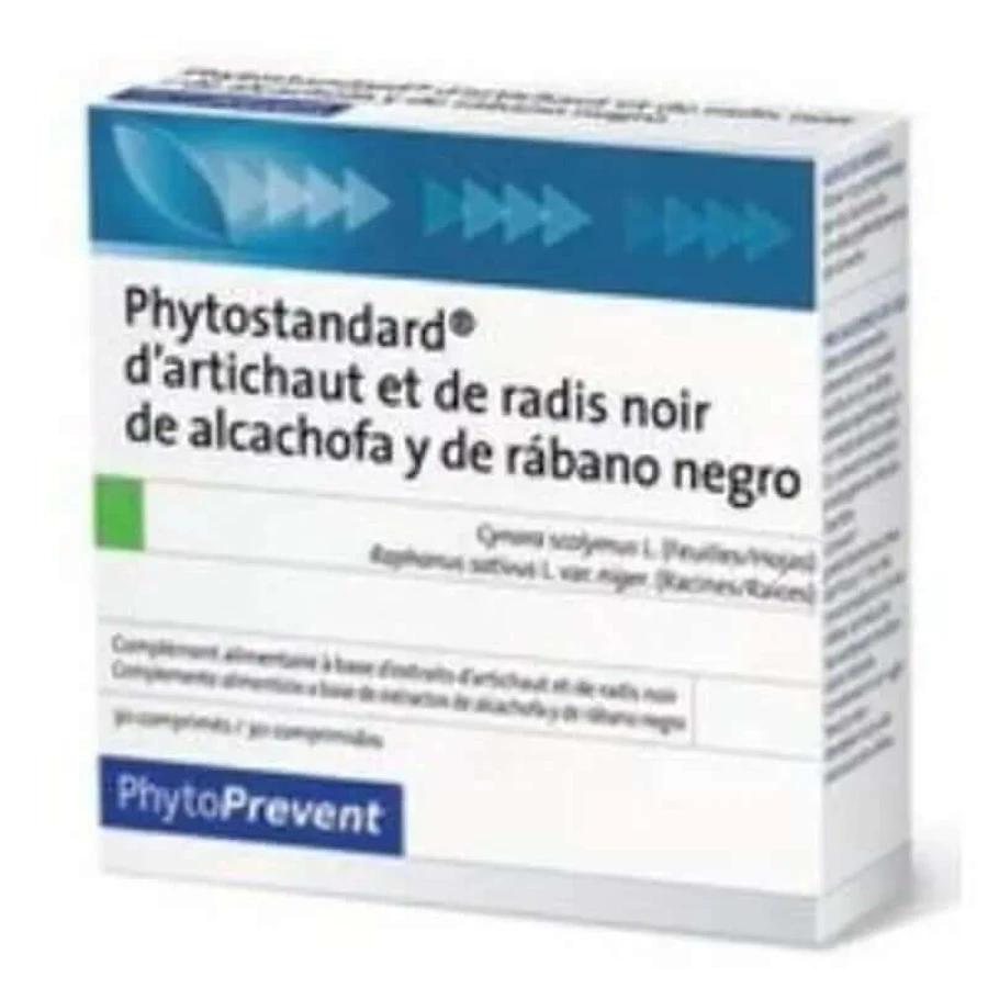 Pileje Phytostandard Alcachofa-Rabano Negro 30Comp