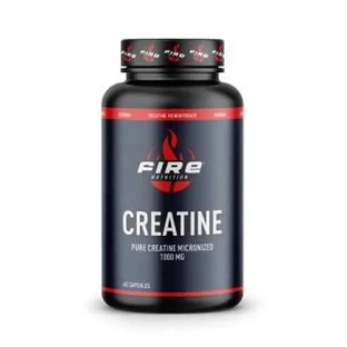 Fire Nutrition Pure Creatine 1000Mg 60 Capsules