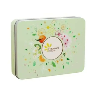 Fleurance Nature Crème verte pour les mains Quartet Chest 4 pcs.