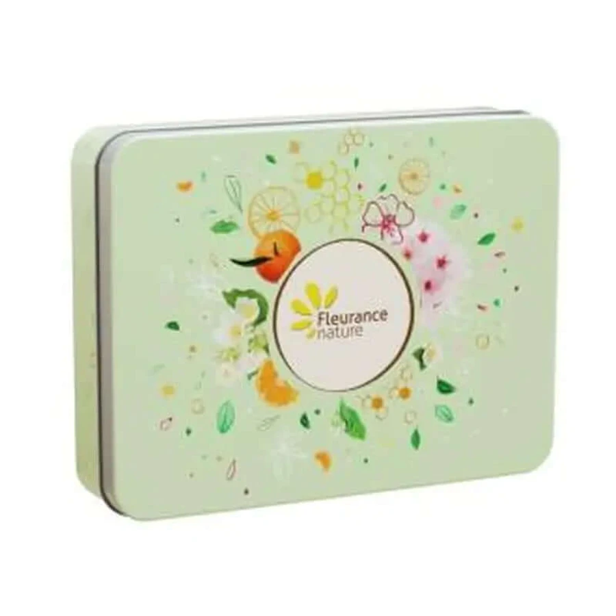 Fleurance Nature Crème verte pour les mains Quartet Chest 4 pcs.