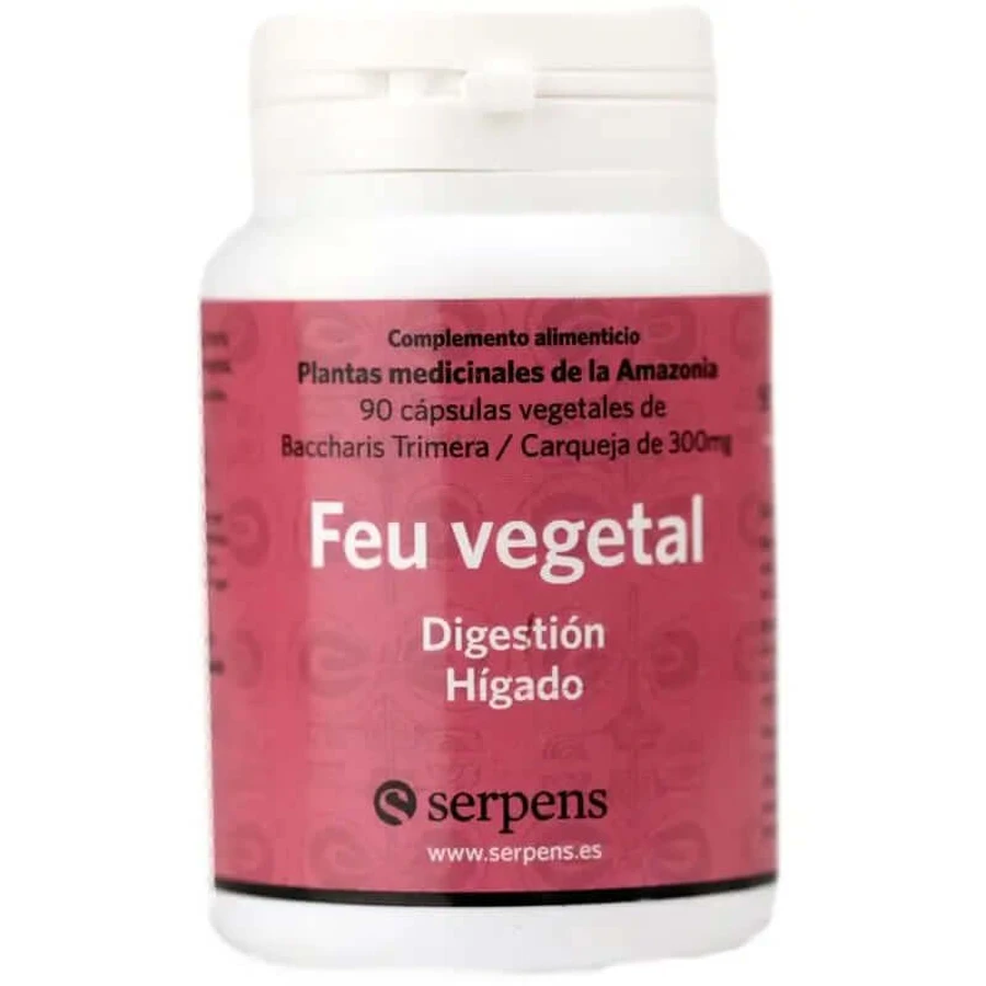 Serpens Feu Vegetal La Carqueja , 90 capsules