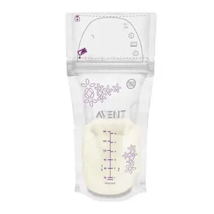 Avent Bolsas Almacenamiento Leche 25 Bolsas x 180 ml Scf603/25