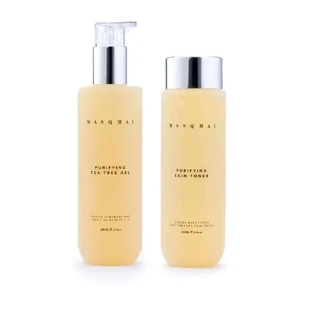 Masqmai Reinigendes Teebaum-Gel, 200 ml + Masqmai Reinigendes Gesichtswasser, 200 ml