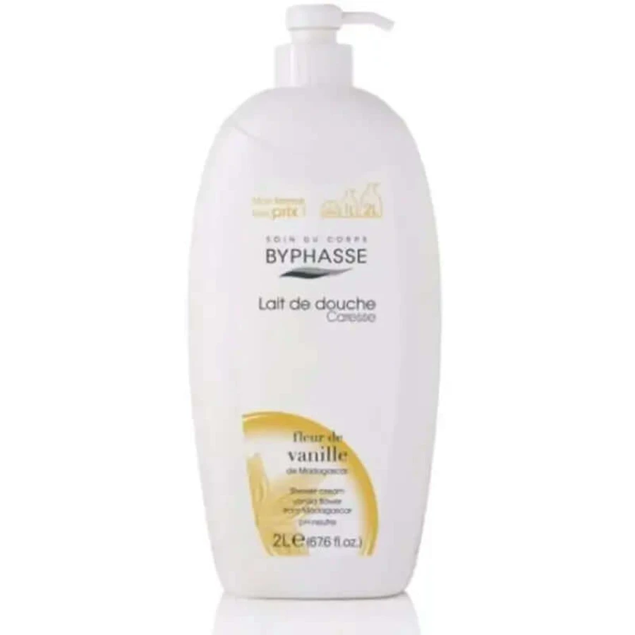 Byphasse Caresse Douchecrème Vanille, 2000 ml