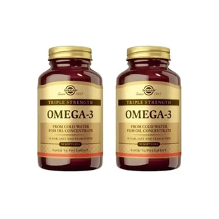 Solgar Omega3 Dreifach-Konzentration, 2X50 Weichkapseln