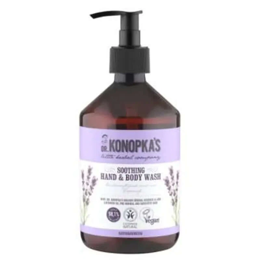 Dr. Konopka'S Beruhigendes Hand- & Körperwaschmittel 500Ml. Vegan
