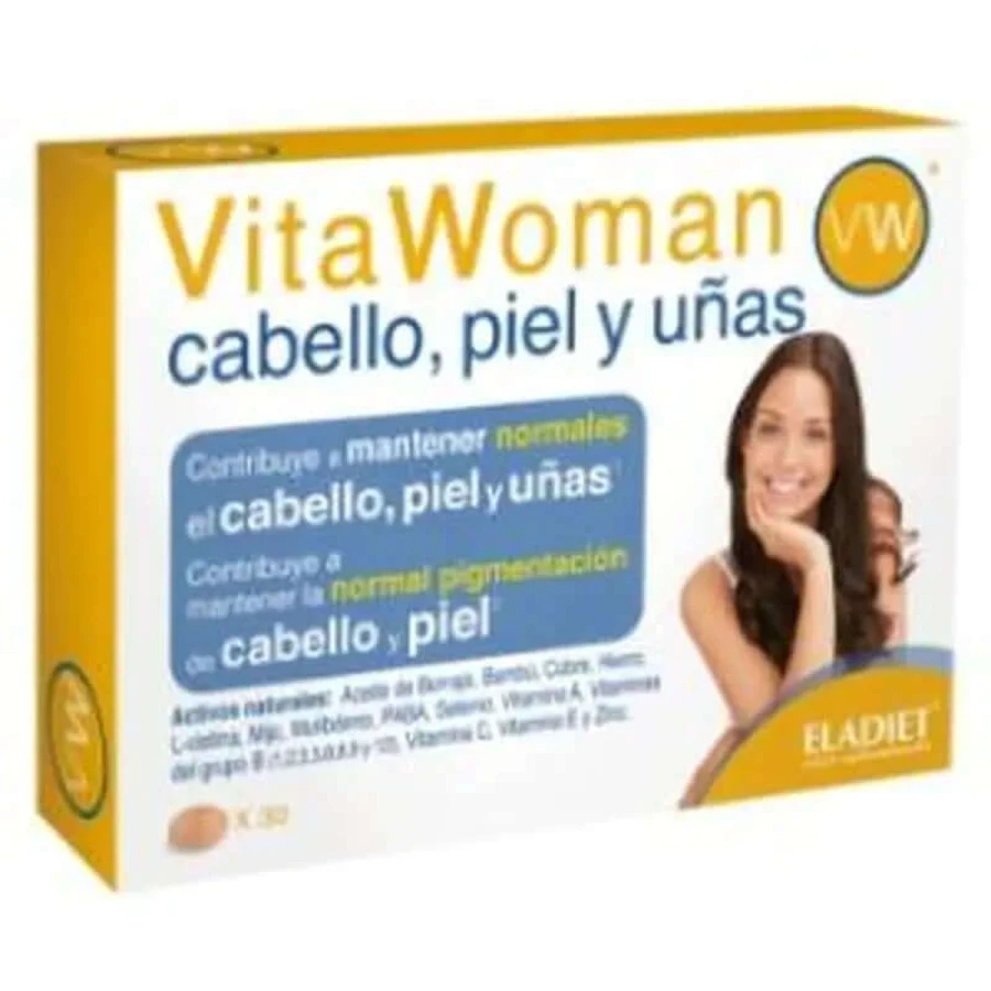 Eladiet Vita Woman Hair Skin And Nails 30 tablets