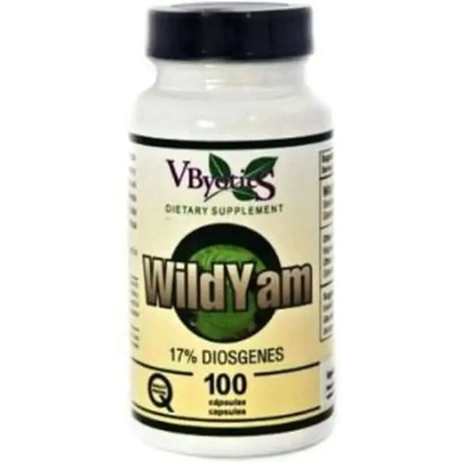Vbyotics Wild Yam 100 Capsules
