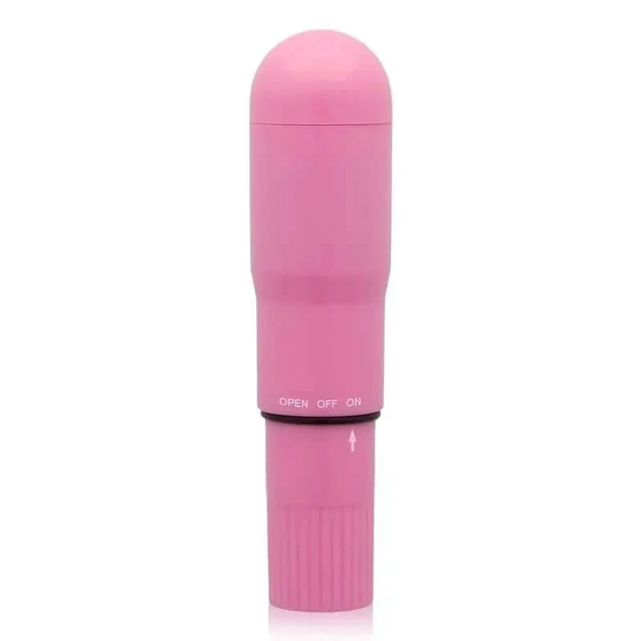Glossy Pocket Vibrator Intense Pink
