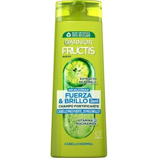 Garnier Fructis Shampooing Strength & Shine 2 In 1 pour cheveux normaux - 380 Ml