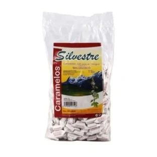 Silvestre Sucre de Canne Bonbons Guimauve 1Kg