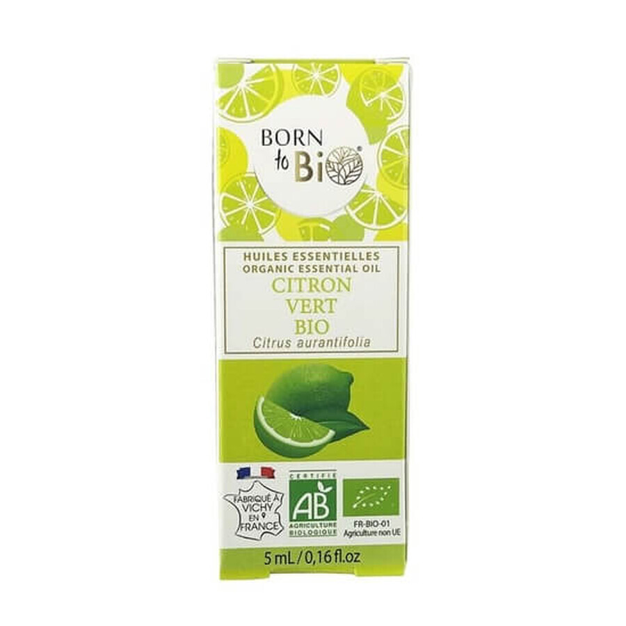 Comprar Aceite esencial de limón verde ecológico, 5 ml, Born to Bio Aceite esencial de limón verde ecológico, 5 ml, Born to Bio