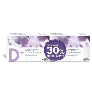 Donnaplus Intimate Range Donna+ Intimate Flora Duplo 2e Unit 30% Korting, 2x14 capsules