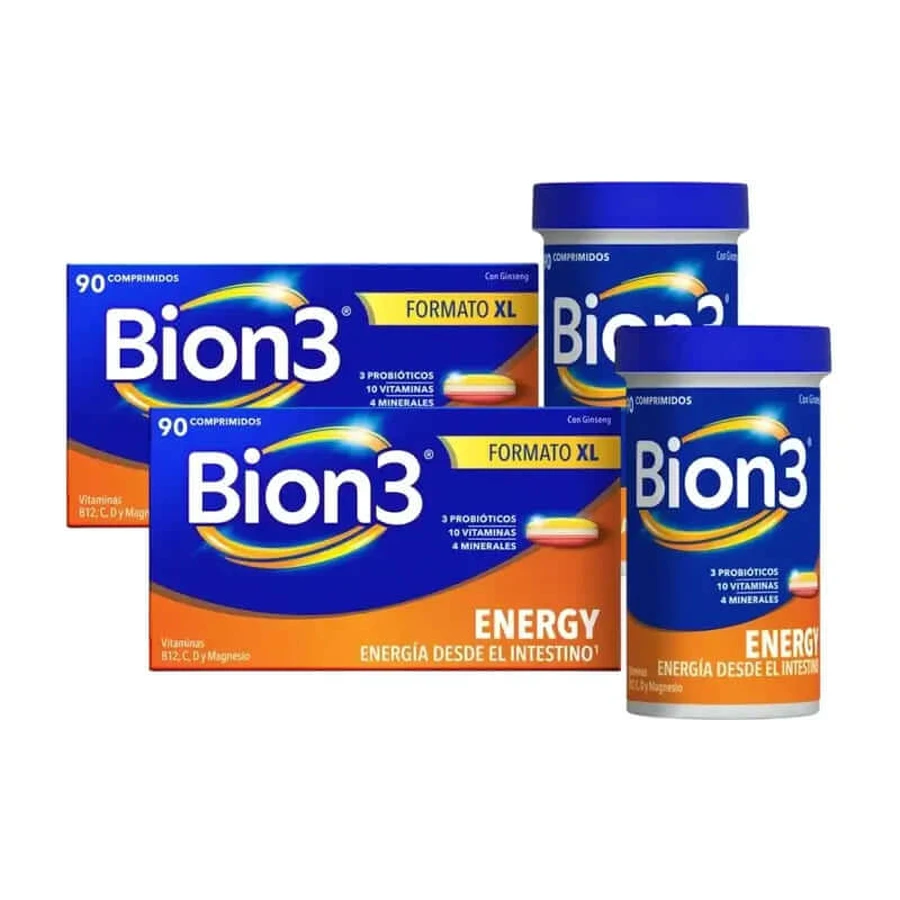 Bion3 Energie Multivitamine, 2X90 tabletten