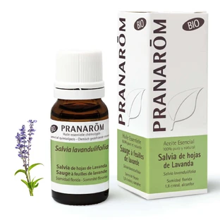 Pranarom Sage Lavender Leaves Essential Oil Bio, 10ml