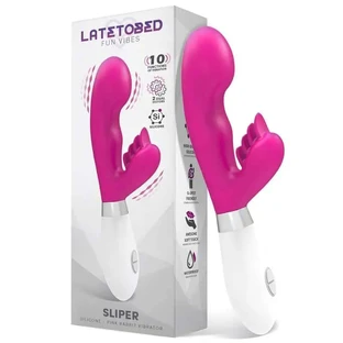 Latetobed Sliper Roz Silicone Bunny Vibrator