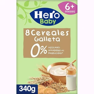 Hero Baby Müsli Müsli 8 Müsli mit Keks 340G