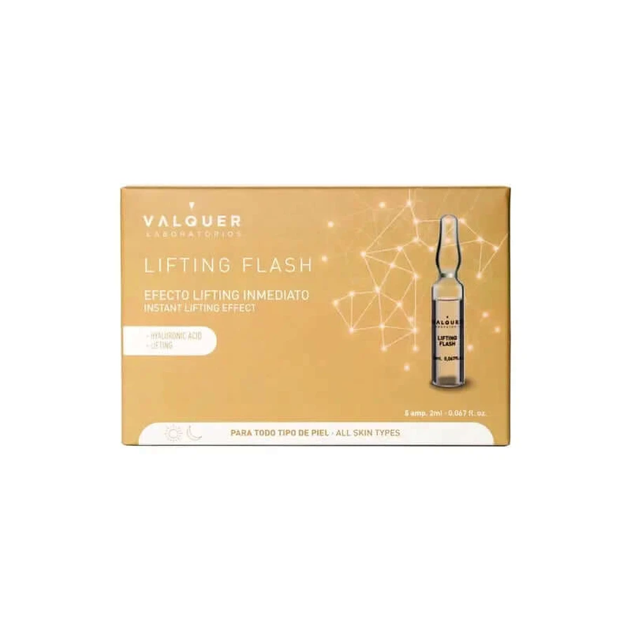 Valquer Huidverzorging Flash Lifting Ampul, 5 x 2 ml