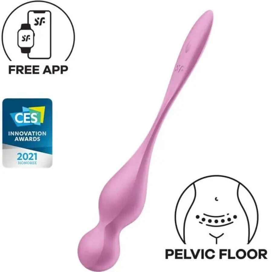 Satisfyer Love Birds Vibrerende Kegelballen Roze