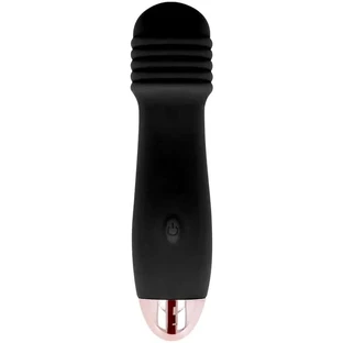 Dolce Vita Vibrator reîncărcabil trei negru 7 viteze