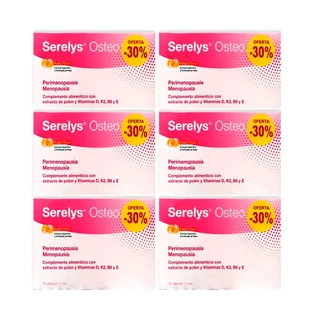 Serelys Osteo, Packung 6 x 30 Kapseln