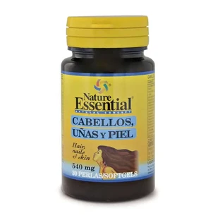 Nature Essential Cabellos, Uñas & Piel , 30 perlas
