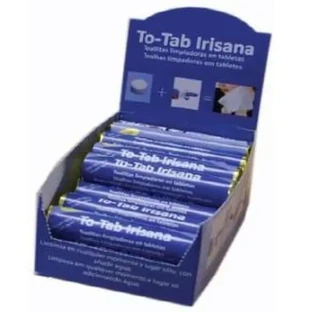 Irisana To-Tab Cleansing Wipes Display 21Tubes