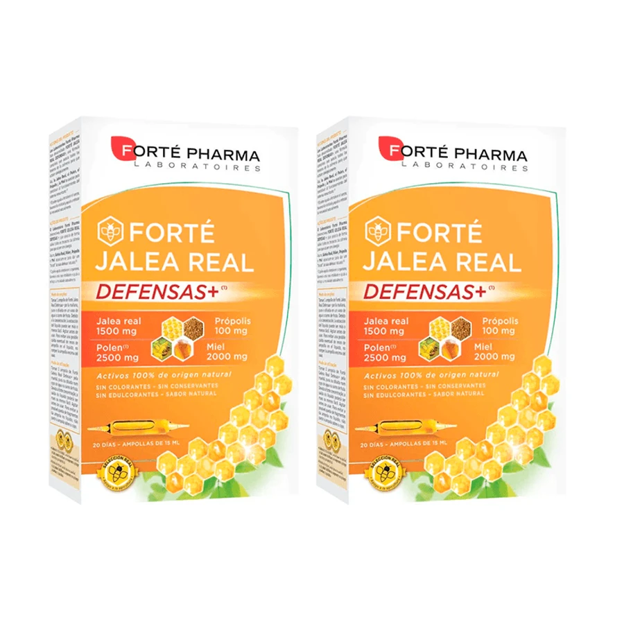 Forté Pharma Duplo Forté Gelée Royale Abwehr+, 2 x 20 Fläschchen