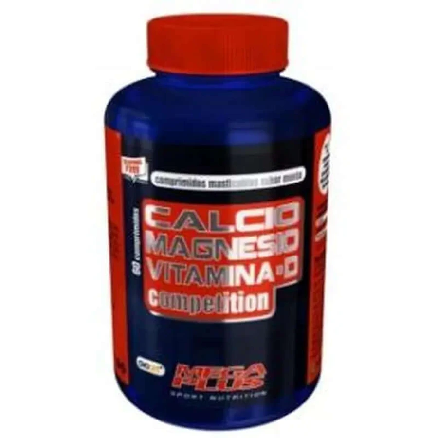 Mega Plus Calcium+Magnesium+Vit. D Concurrentie 60 Tabletten