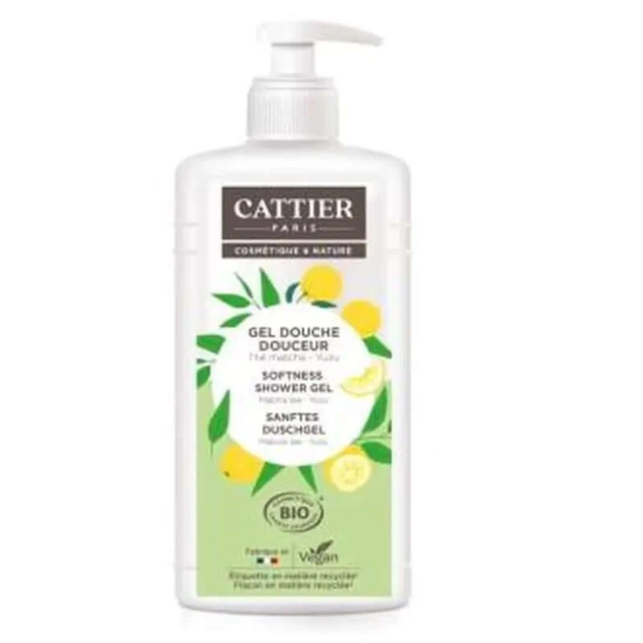 Cattier Matcha-Yuzu Tee Beruhigendes Duschgel 887Ml