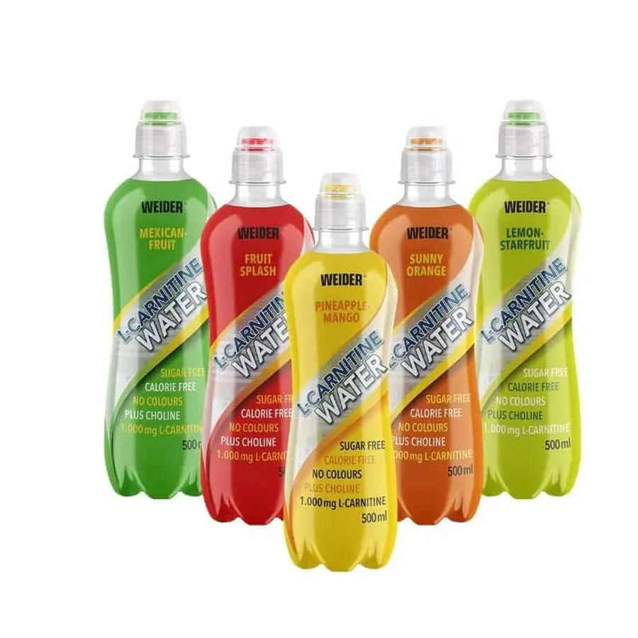 Weider Weider L-Carnitin Wasser Fruit Splash 500Mlx6Packs