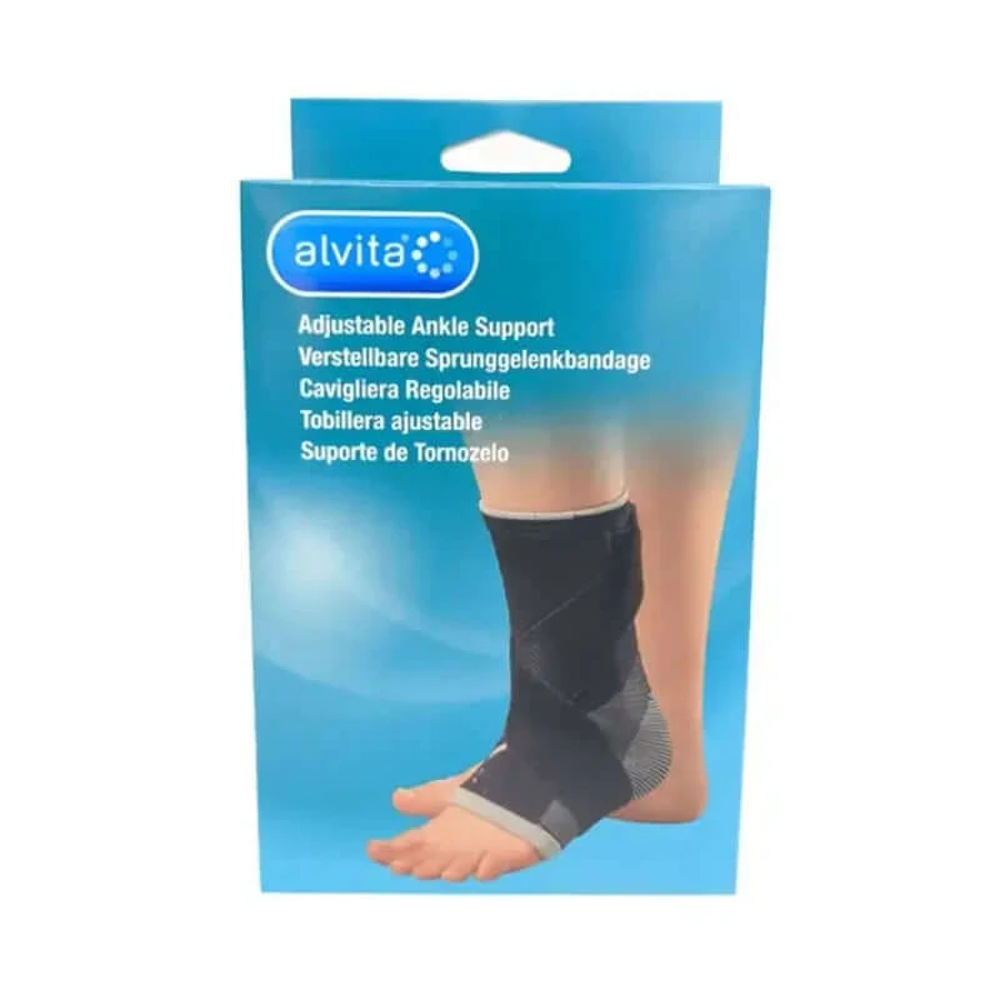 Alvita Verstellbare Fußgelenkbandage Alvita Größe 3