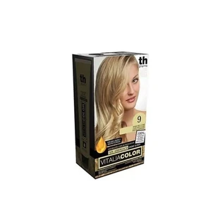 Th Pharma V Color - Zestaw do koloryzacji nr 9 bez amoniaku C/Liquid Gold