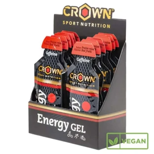 Crown Sport Nutrition Energy Gel Cola + Koffein, 12 x 40 Gramm