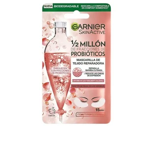 Garnier Tissue Mask Repairing Eye Contouring Mask mit 1/2 Million probiotischer Fraktionen reduziert Mimikfalten