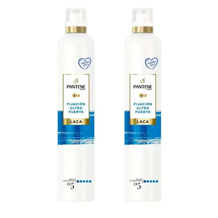 Pantene E Pro-V Laca Fijación Ultrafuerte, Pack 2 x 370 Ml
