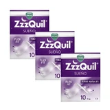 Zzzquil Slaap Neusstrips, Adem & Slaap Beter, 3X10 Strips