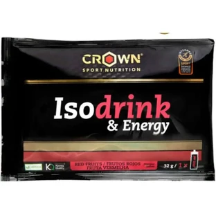 Crown Sport Nutrition Isodrink & Energy Red Fruit Single Dose , 32 grams