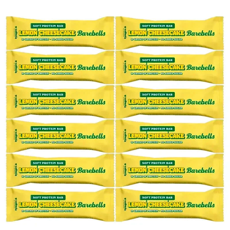Barebells Zitronen-Käsekuchen, 12 x 55 gr Packung