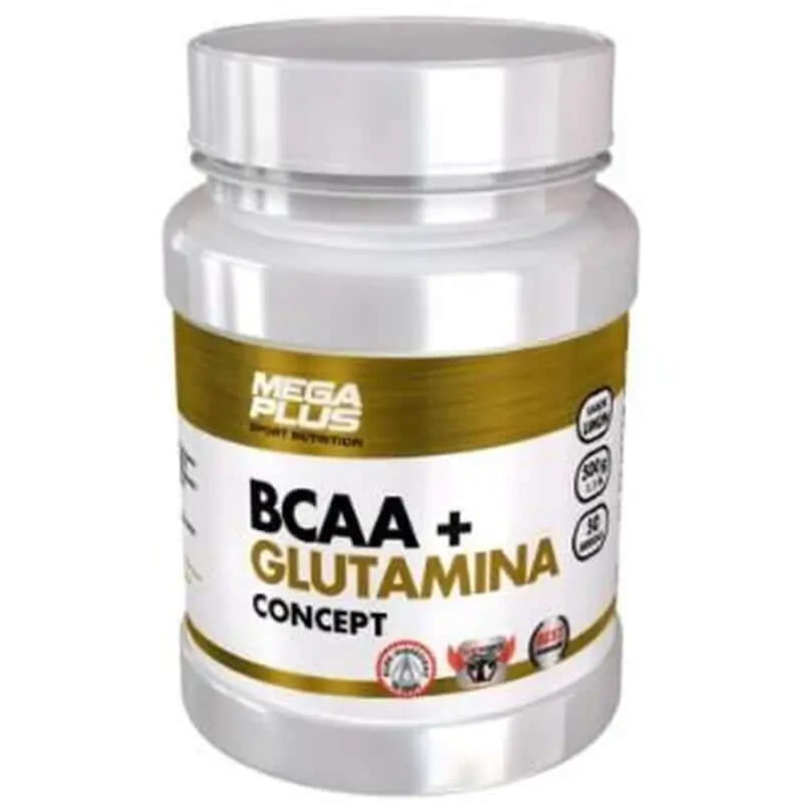 Mega Plus Bcaa+Glutamine Tropisch Concept 500Gr